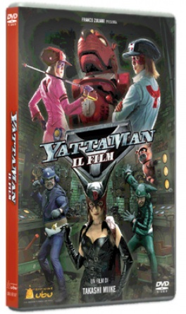 Locandina italiana DVD e BLU RAY Yattaman - Il film 